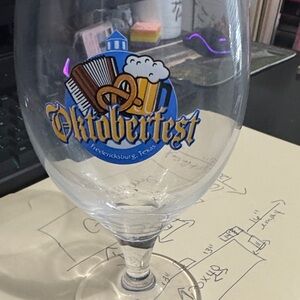 Vintage Oktoberfest Glass Fredericksburg Texas